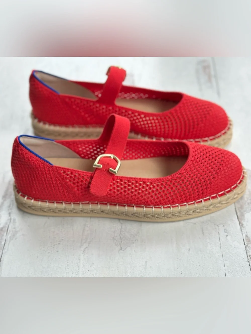 Rothy's • The Espadrille Mary Jane NWOB